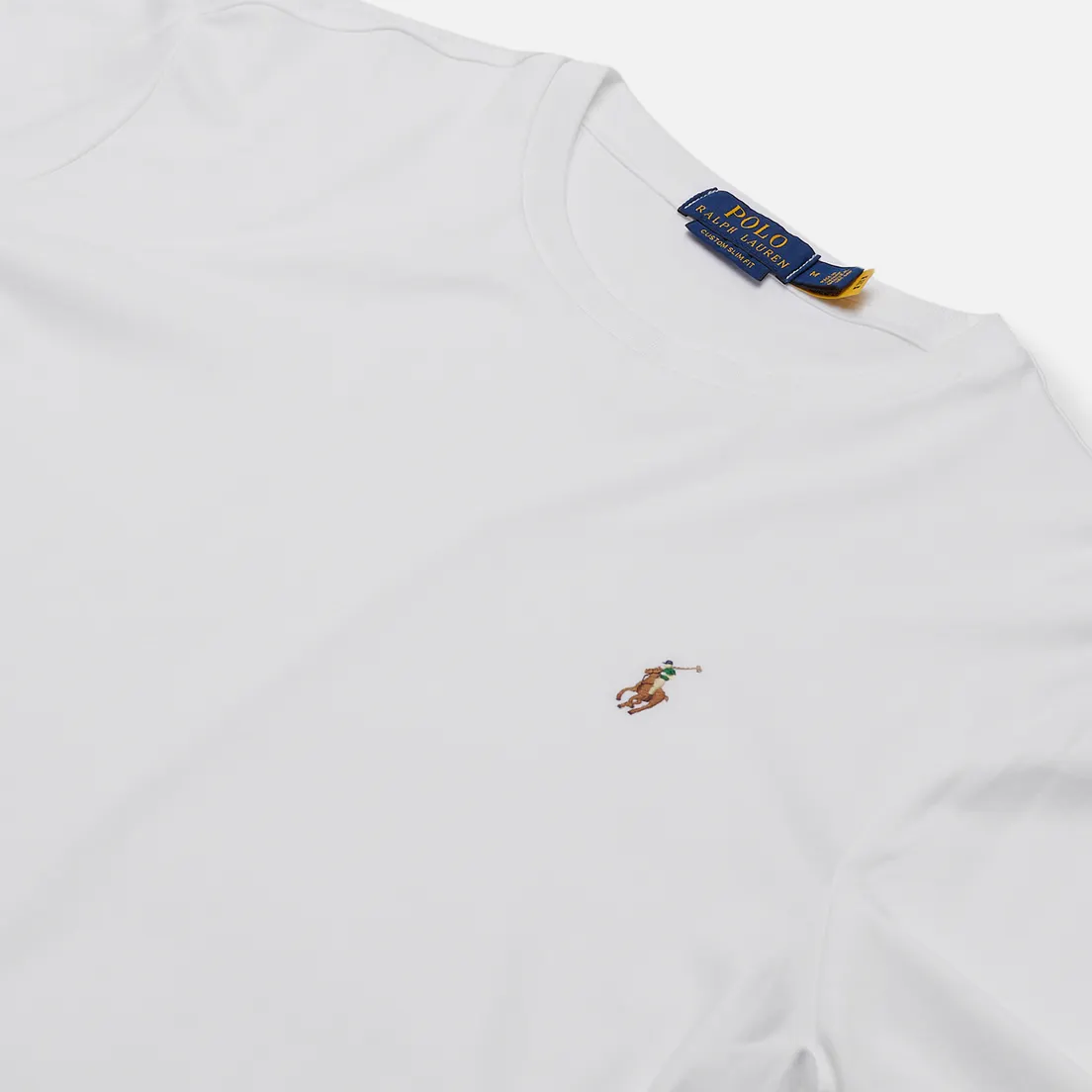 Polo Ralph Lauren Мужской лонгслив Custom Slim Fit Interlock