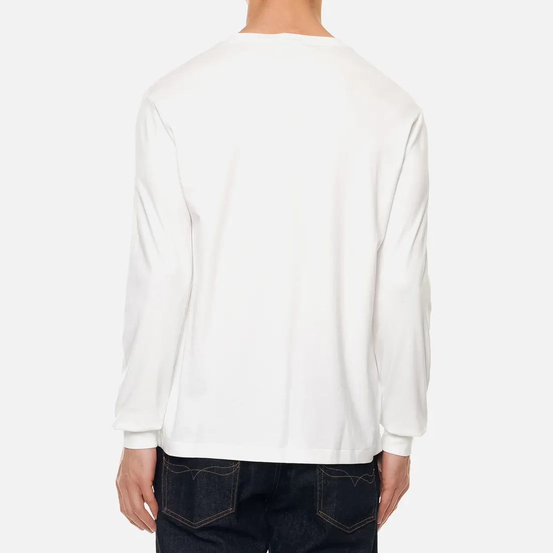 Polo Ralph Lauren Мужской лонгслив Custom Slim Fit Interlock