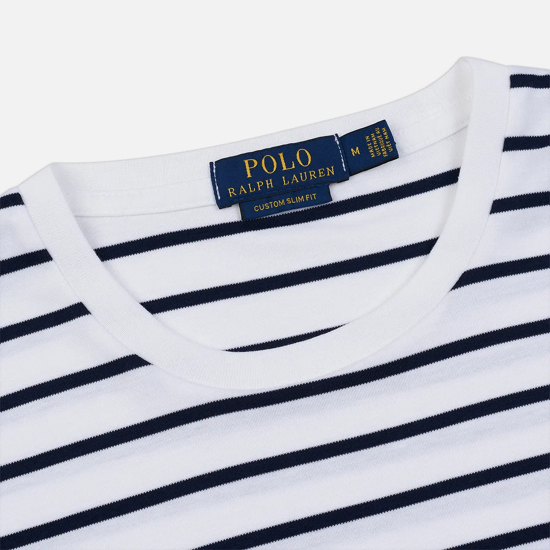 Polo Ralph Lauren Мужской лонгслив Multi Pony Pima Polo Stripe