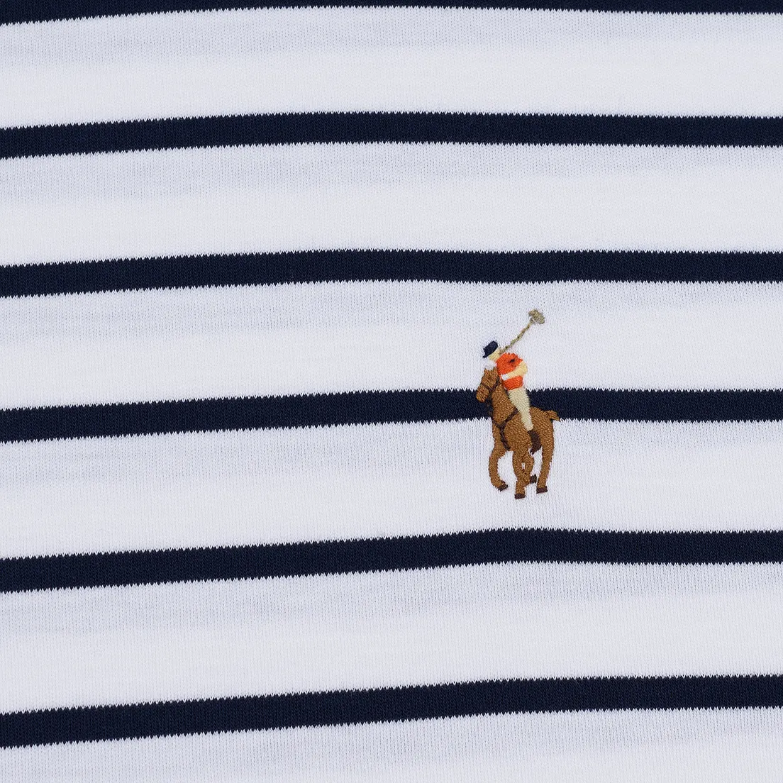 Polo Ralph Lauren Мужской лонгслив Multi Pony Pima Polo Stripe