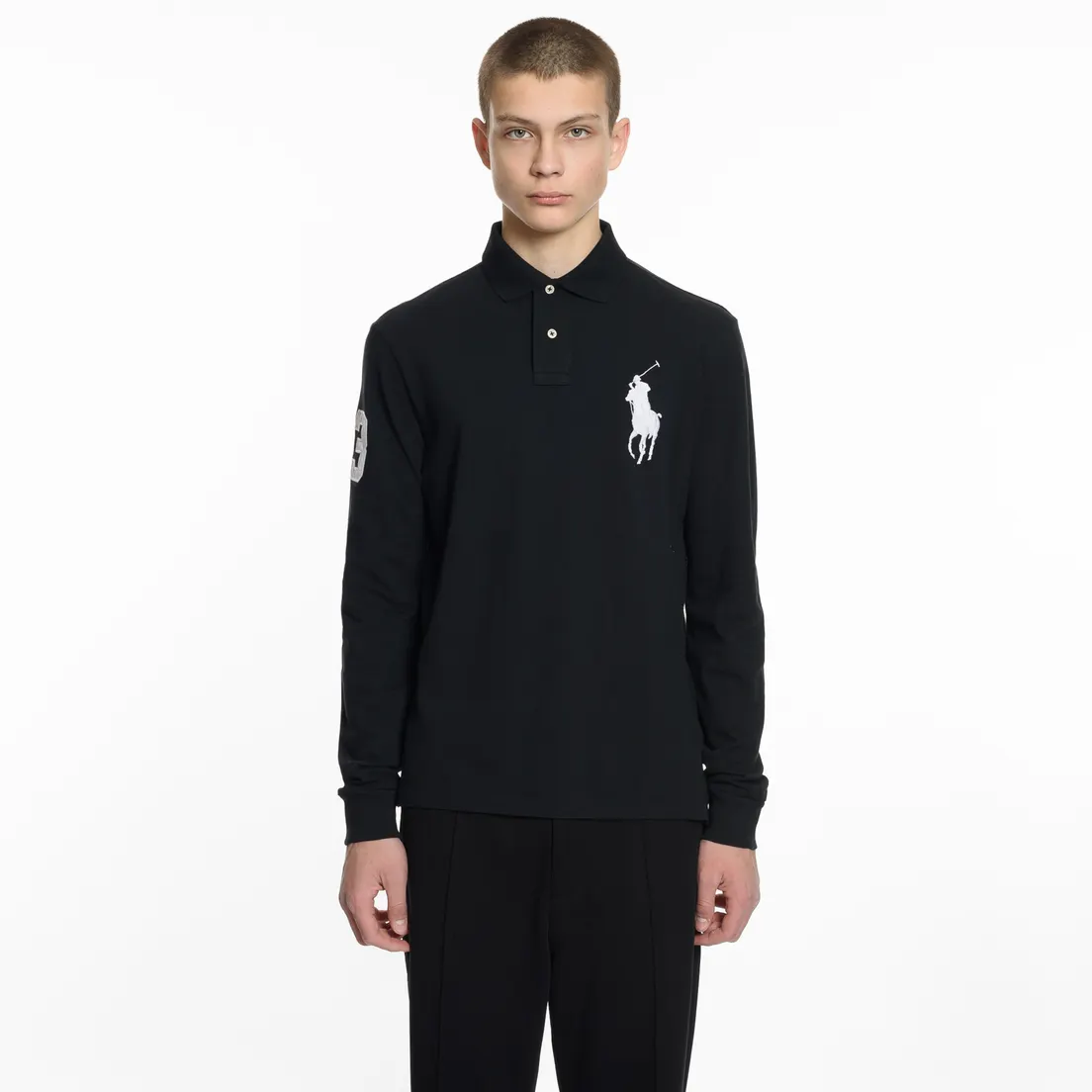 Polo Ralph Lauren Мужской лонгслив Polo Big Logo Basic Mesh