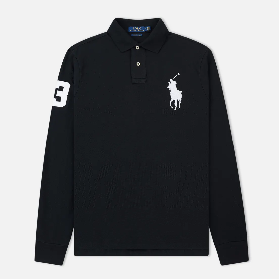 Polo Ralph Lauren Мужской лонгслив Polo Big Logo Basic Mesh