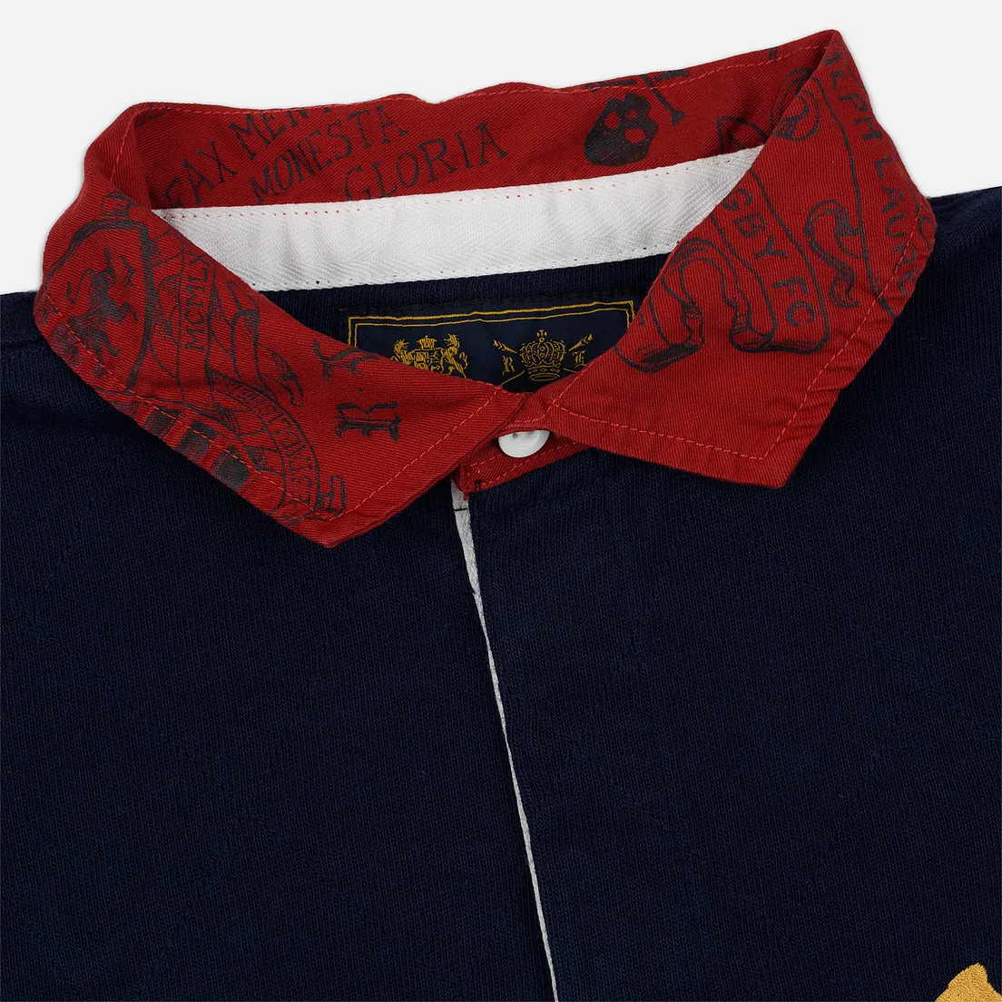 Polo Ralph Lauren Мужской лонгслив Skull And Crossbones Emblem Rugby