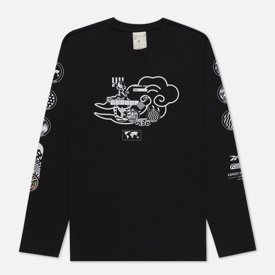 Мужской лонгслив Reebok x Kenzo Minami R58 Black