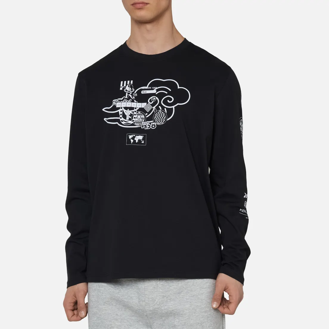 Reebok Мужской лонгслив x Kenzo Minami R58