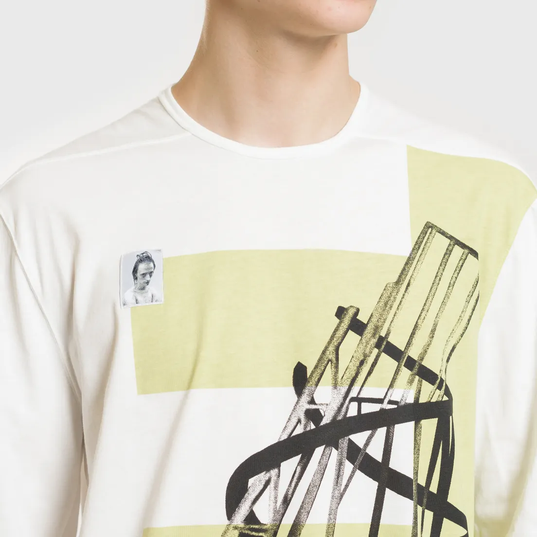 Rick Owens DRKSHDW Мужской лонгслив Graphic Print 5