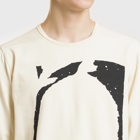 Мужской лонгслив Rick Owens DRKSHDW Level Natural/Black
