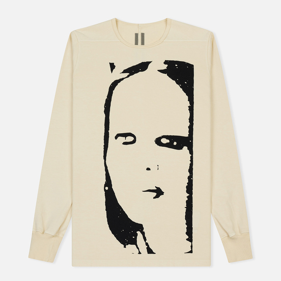 Мужской лонгслив Rick Owens DRKSHDW Level Natural/Black