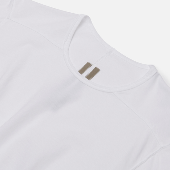 Мужской лонгслив Rick Owens DRKSHDW Tecuatl Level Chalk White