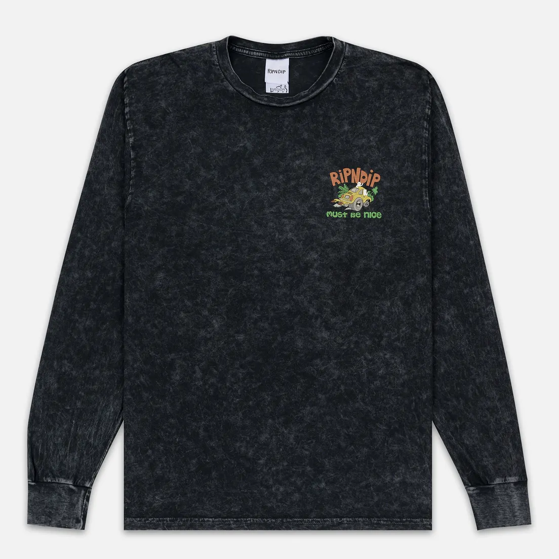RIPNDIP Мужской лонгслив Buggy Nerm Mineral Wash