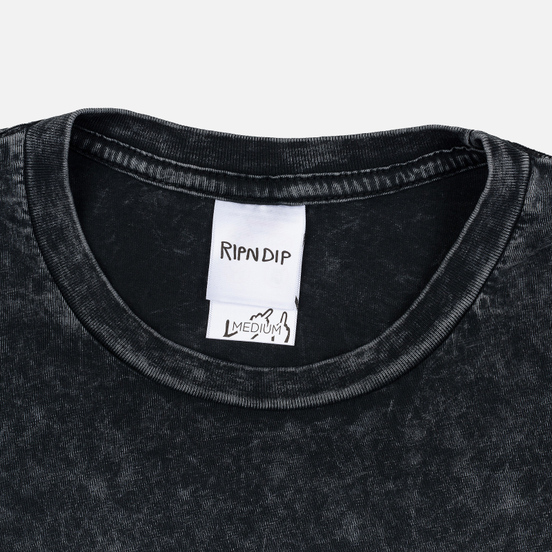 Мужской лонгслив RIPNDIP Buggy Nerm Mineral Wash Black