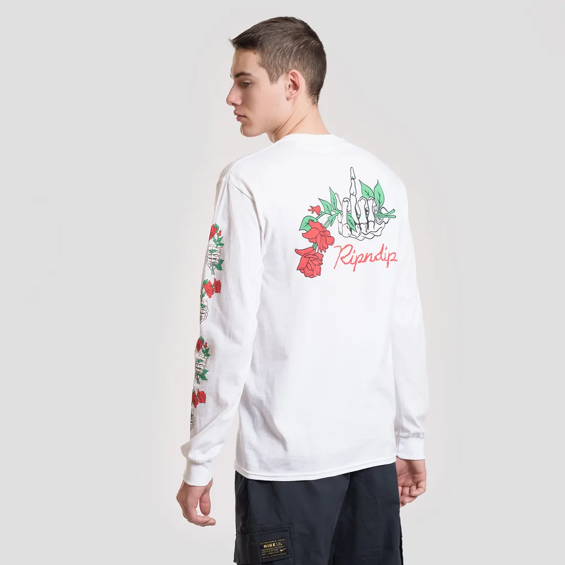 RIPNDIP Мужской лонгслив Dead Rose