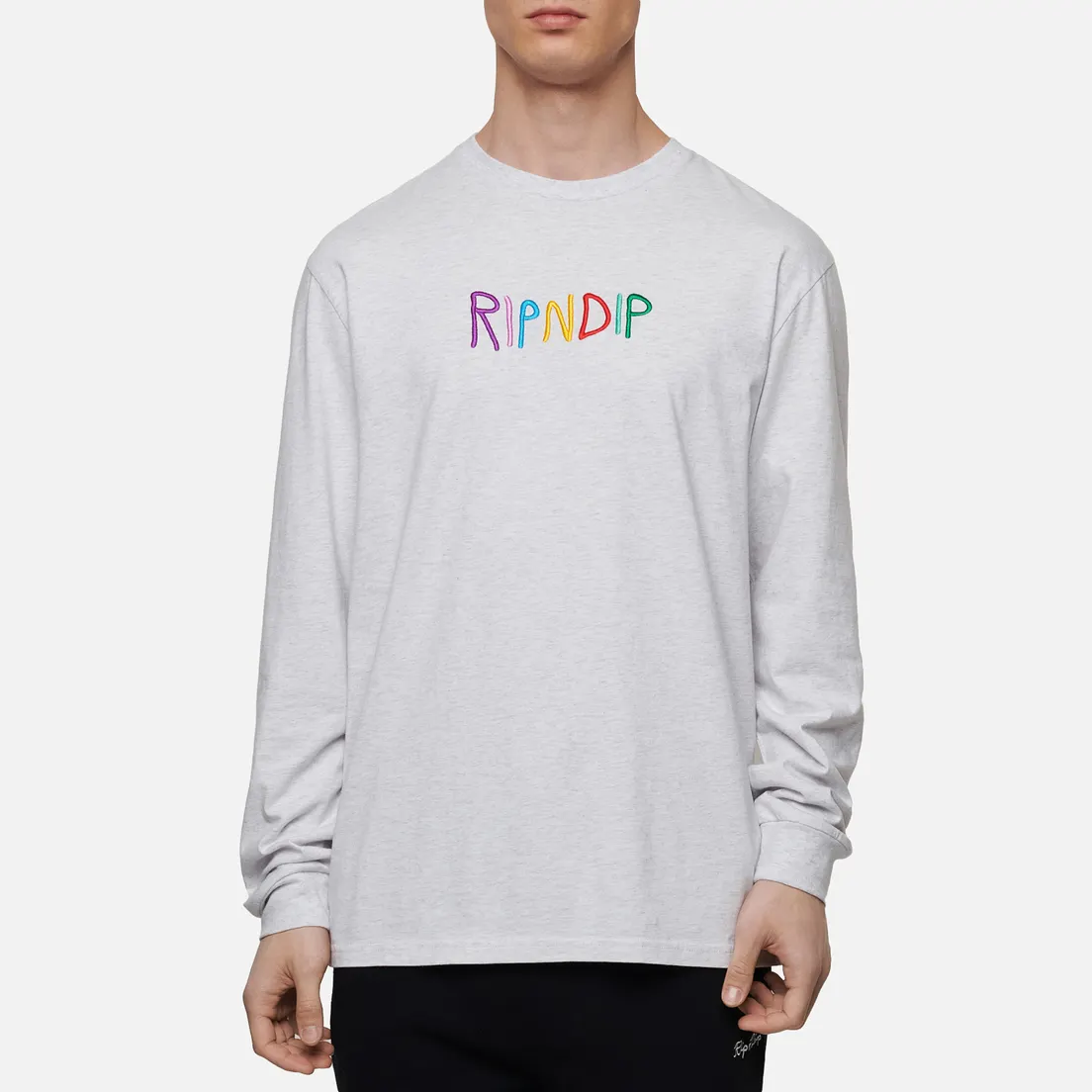 RIPNDIP Мужской лонгслив EMB Logo