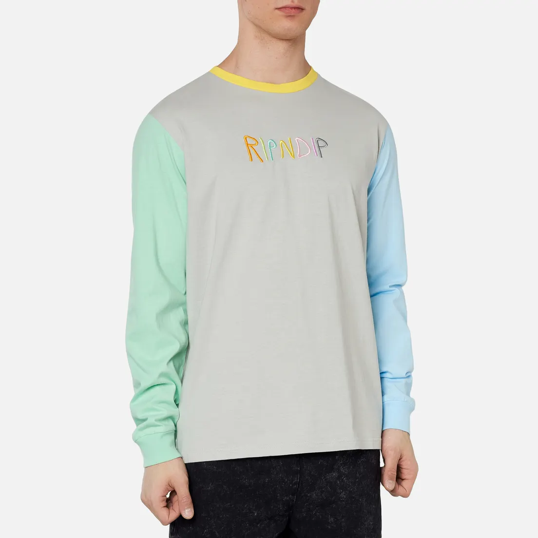 RIPNDIP Мужской лонгслив Embroidered Logo