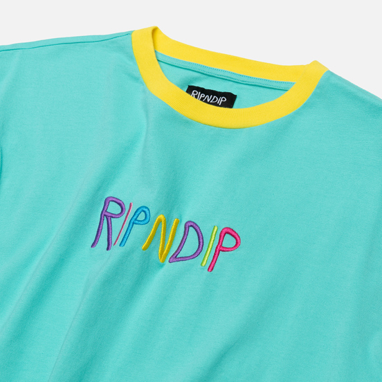Мужской лонгслив RIPNDIP Embroidered Logo Multicolor