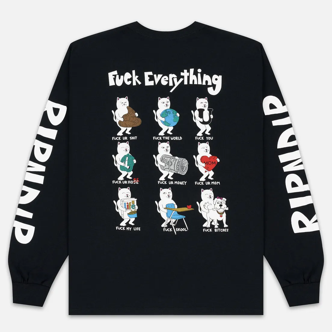 RIPNDIP Мужской лонгслив Fuck Everything