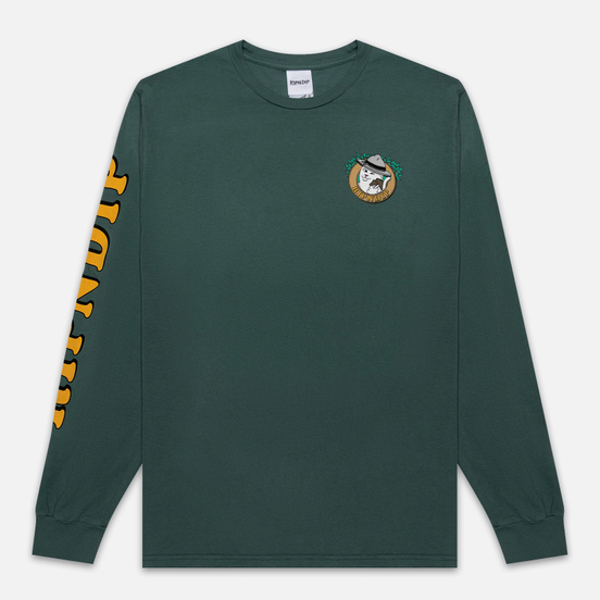 Мужской лонгслив RIPNDIP Hiker Nerm Hunter Green