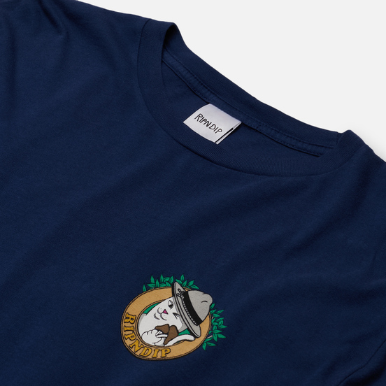 Мужской лонгслив RIPNDIP Hiker Nerm Navy
