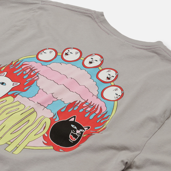 Мужской лонгслив RIPNDIP Hot Head Grey