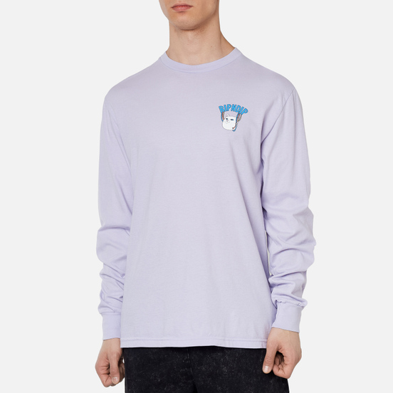 Мужской лонгслив RIPNDIP Igor Lavender