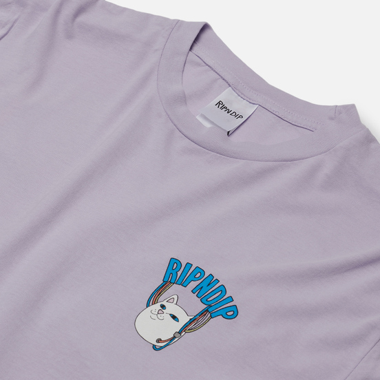 Мужской лонгслив RIPNDIP Igor Lavender