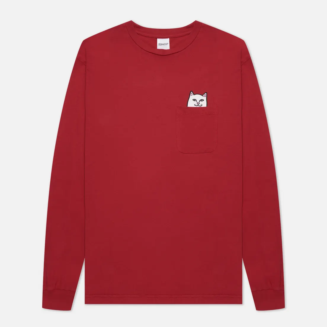 RIPNDIP Мужской лонгслив Lord Nermal Pocket