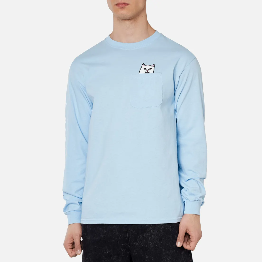 RIPNDIP Мужской лонгслив Lord Nermal Pocket