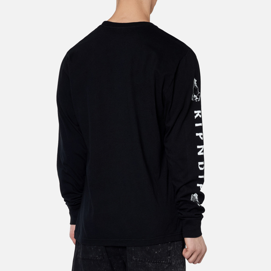Мужской лонгслив RIPNDIP Lord Nermal Pocket Black