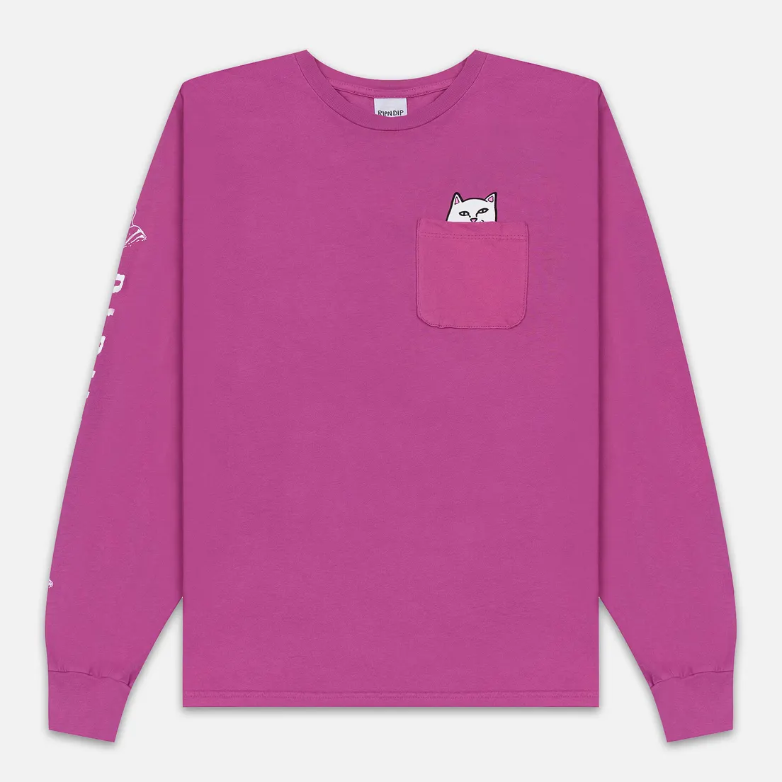 RIPNDIP Мужской лонгслив Lord Nermal Pocket