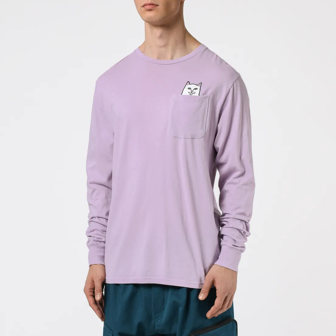 RIPNDIP Мужской лонгслив Lord Nermal Pocket