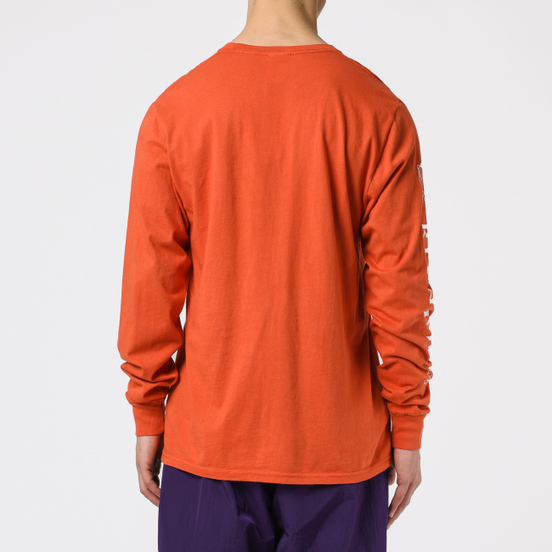 Мужской лонгслив RIPNDIP Lord Nermal Pocket Texas Orange