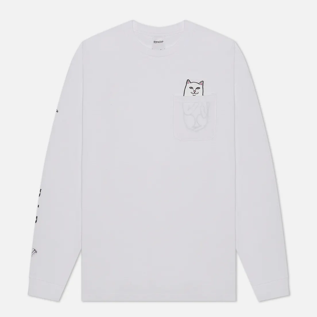 RIPNDIP Мужской лонгслив Lord Nermal Pocket