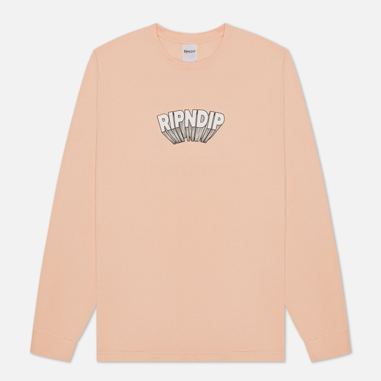 Мужской лонгслив RIPNDIP Mind Blown Peach