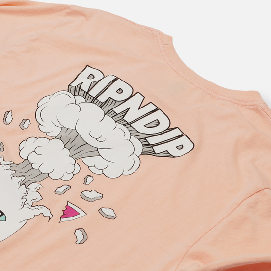 Мужской лонгслив RIPNDIP Mind Blown Peach