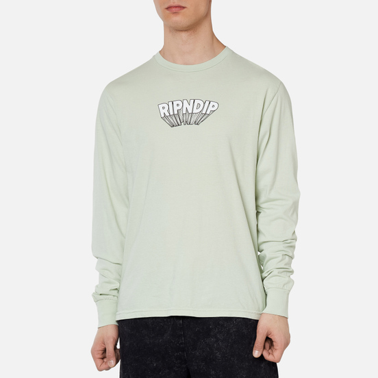 Мужской лонгслив RIPNDIP Mind Blown Sage