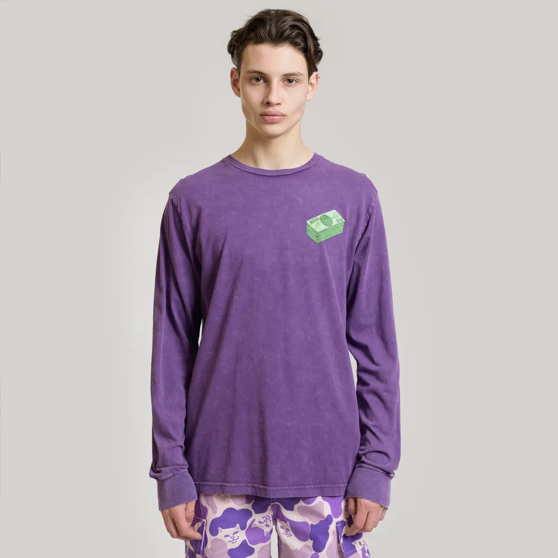 RIPNDIP Мужской лонгслив Money Talks