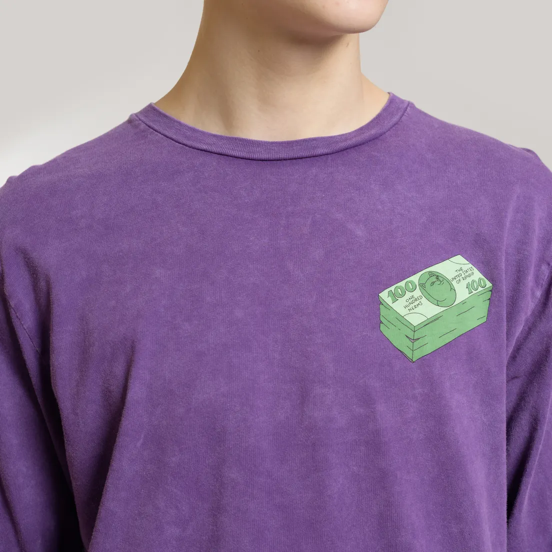 RIPNDIP Мужской лонгслив Money Talks