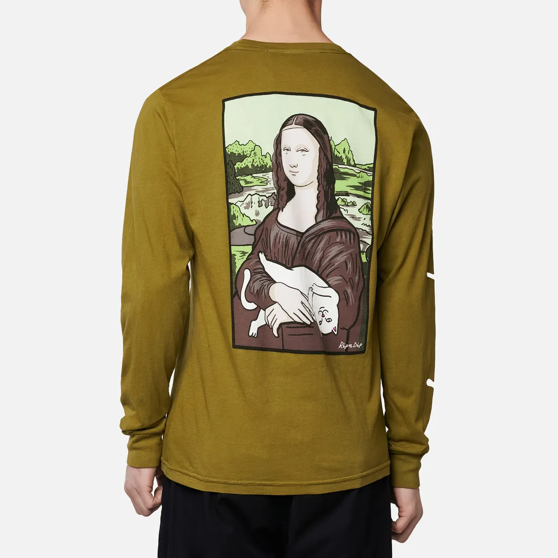 RIPNDIP Мужской лонгслив Nermal Lisa