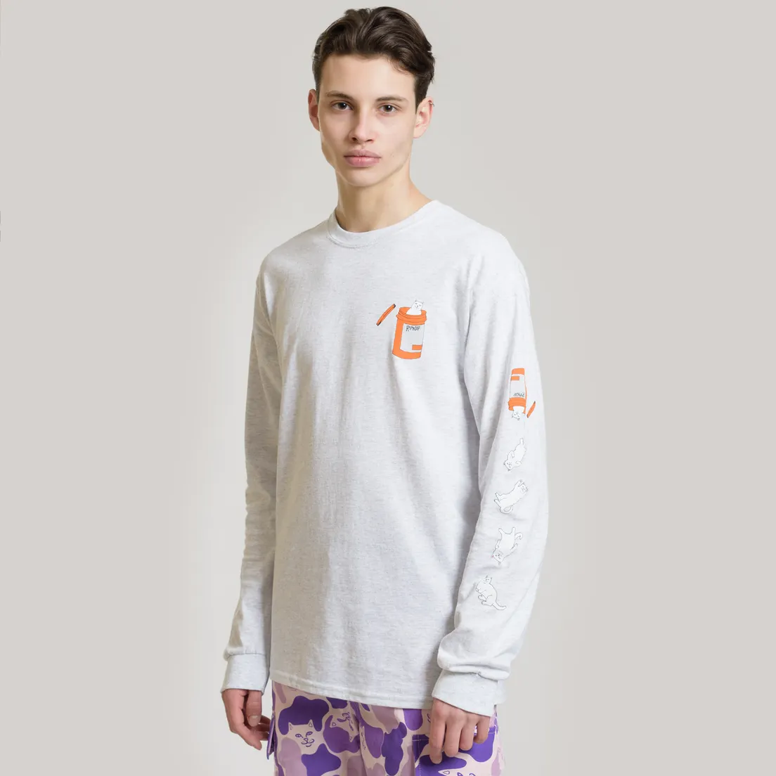 RIPNDIP Мужской лонгслив Nermal Pills