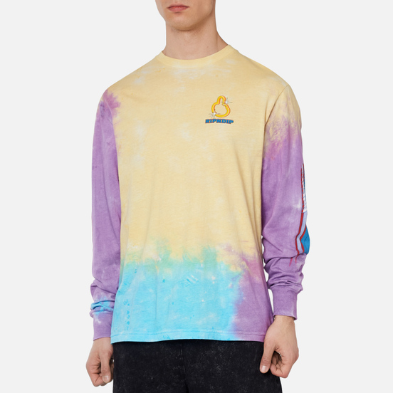 Мужской лонгслив RIPNDIP Nermhog Tie Dye