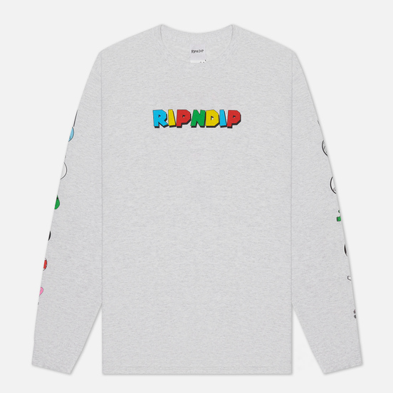 Мужской лонгслив RIPNDIP Nermio Athletic Grey