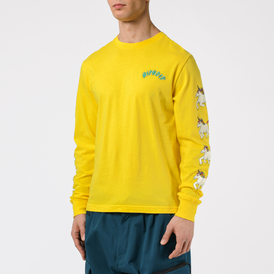 Мужской лонгслив RIPNDIP Nermland Yellow