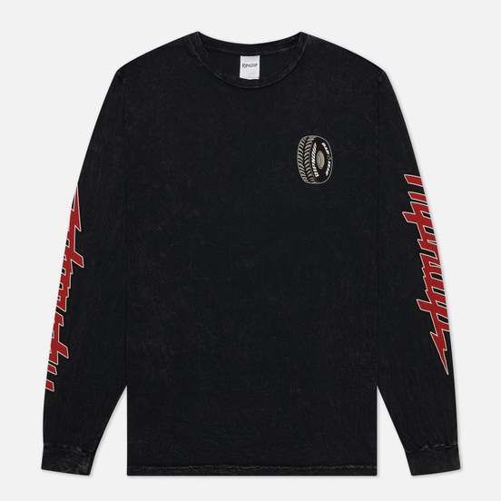 Мужской лонгслив RIPNDIP Rider Mineral Wash Black