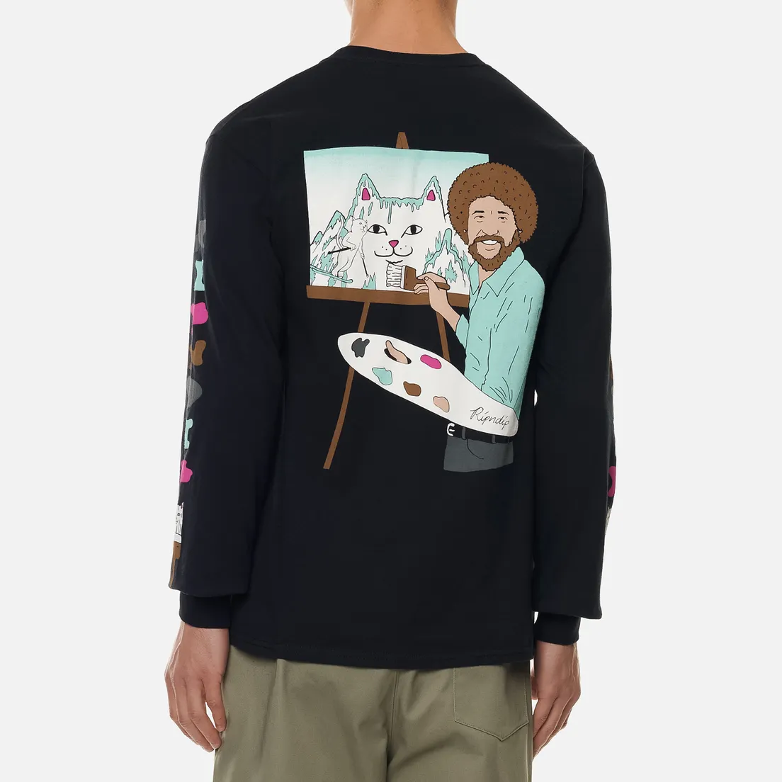 RIPNDIP Мужской лонгслив Beautiful Mountain