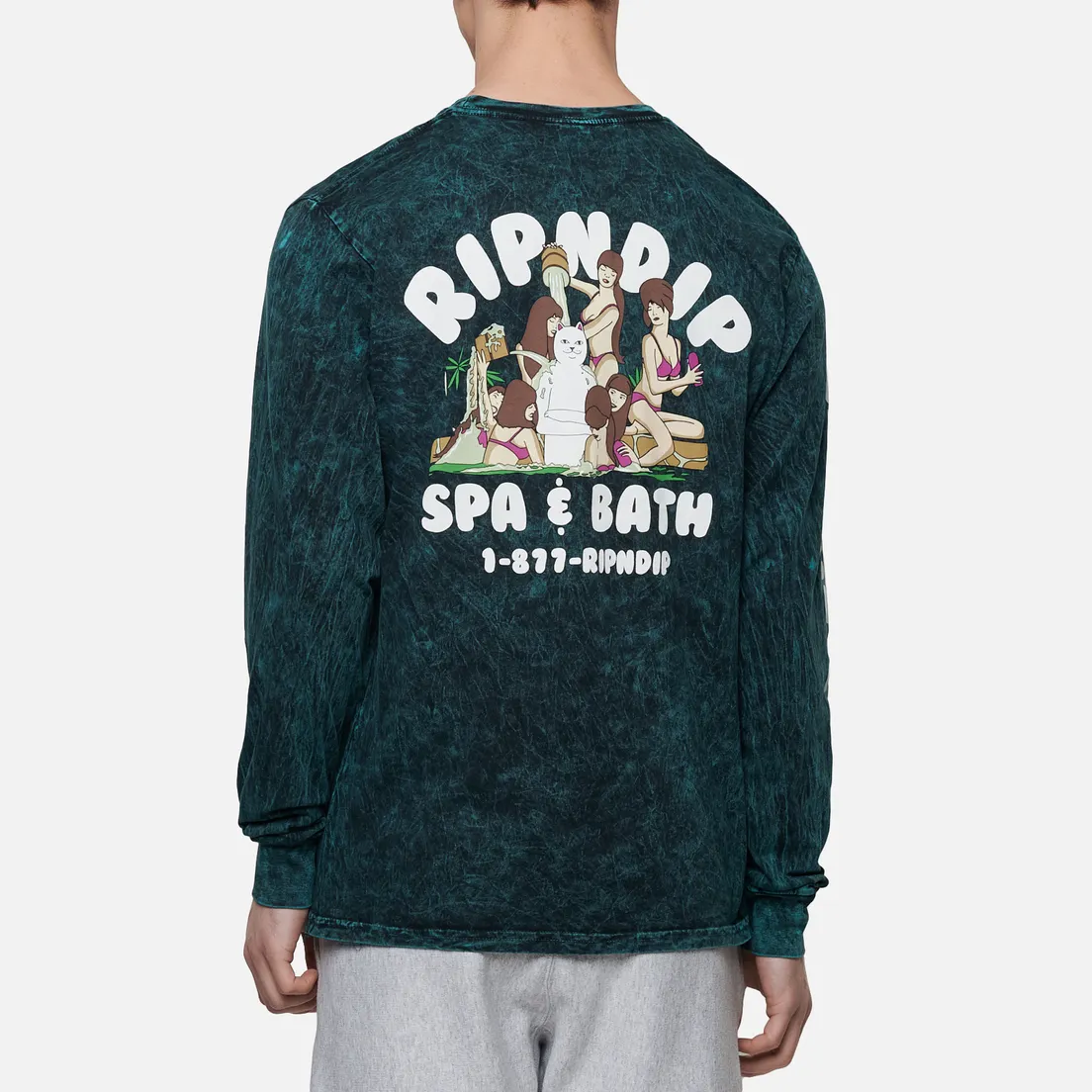 RIPNDIP Мужской лонгслив Spa Day