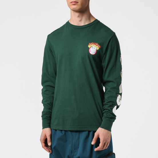 Мужской лонгслив RIPNDIP Spirited Away Hunter Green