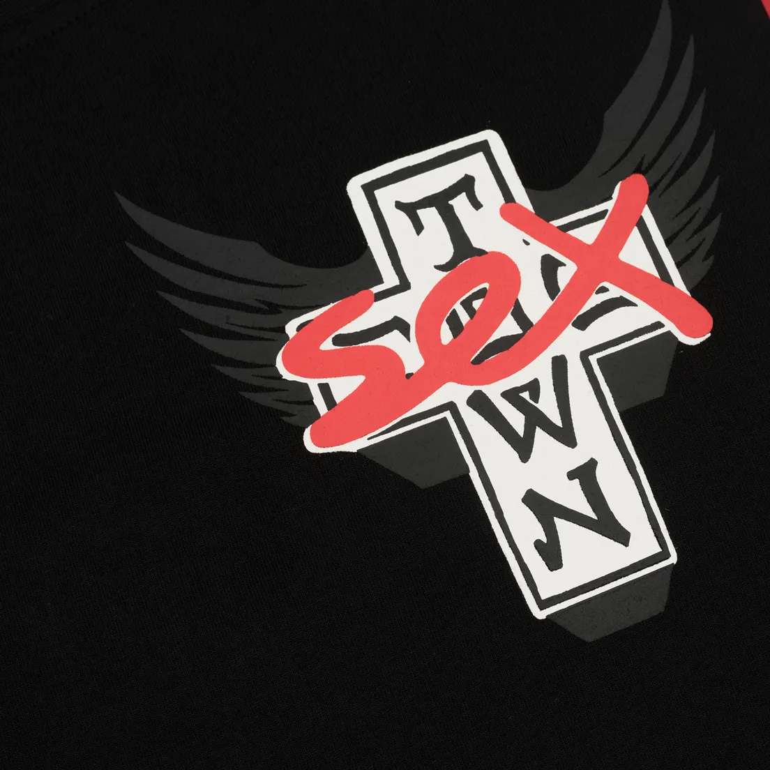 Sex skateboards Мужской лонгслив x Dogtown Front & Arm & Large Back Print