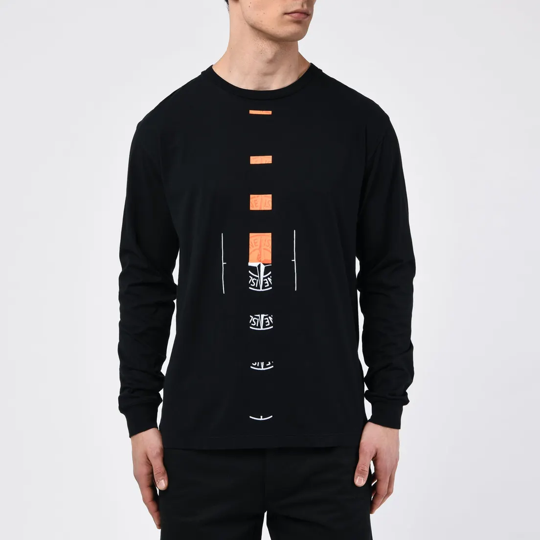 Stone Island Мужской лонгслив 7215 Graphic Nine