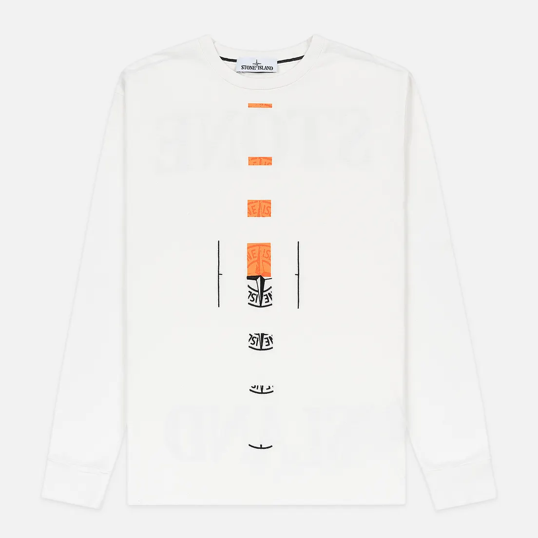 Stone Island Мужской лонгслив 7215 Graphic Nine