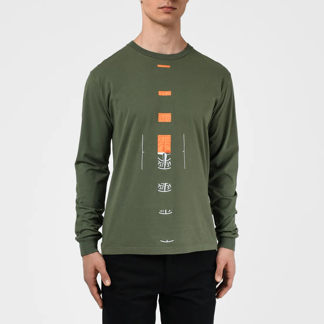 Stone Island Мужской лонгслив 7215 Graphic Nine